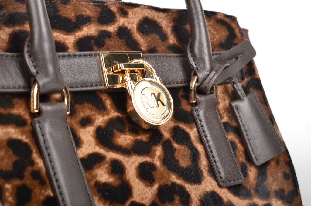 geanta cu imprimeu leopard